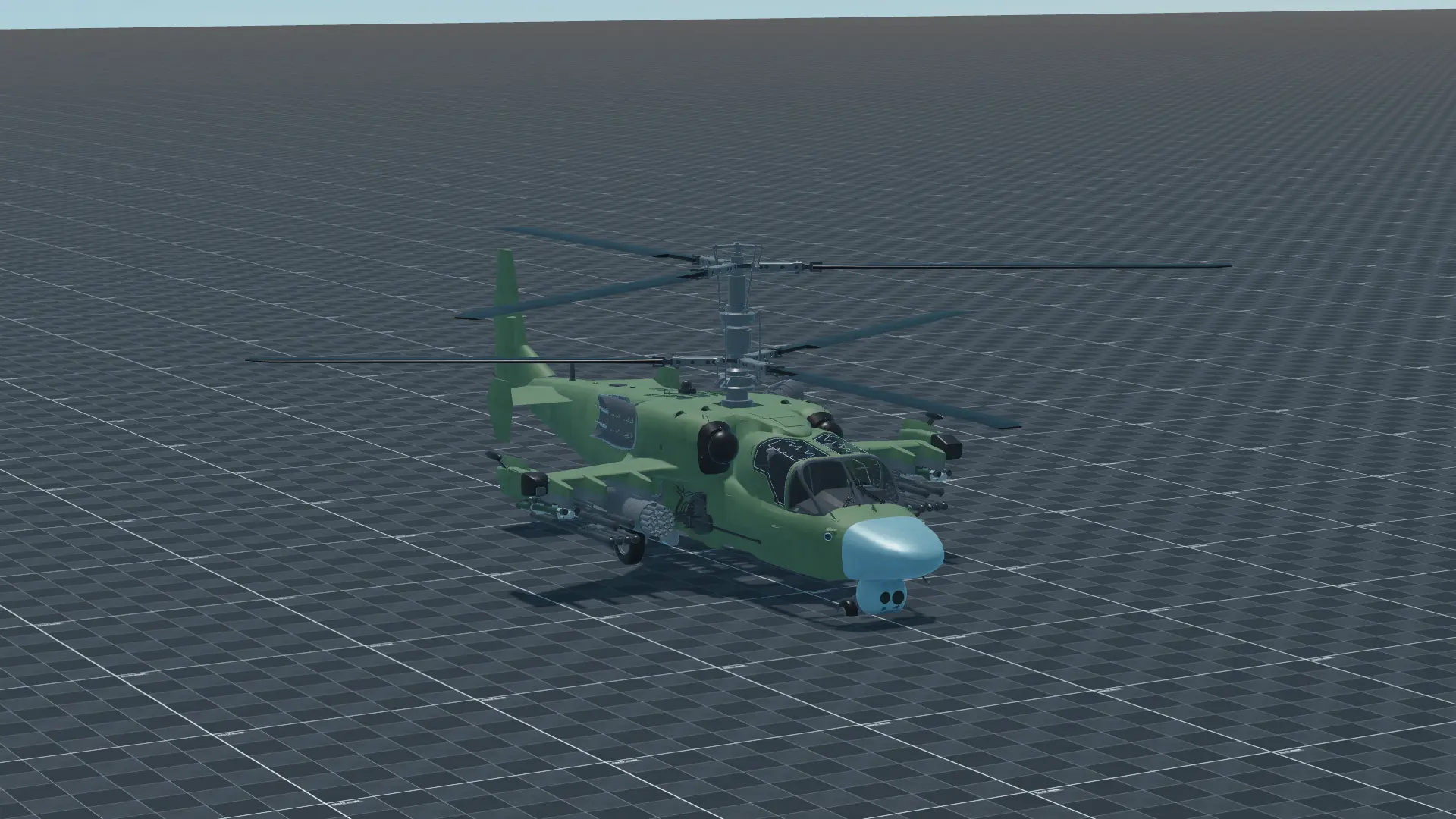 Ka-52M Alligator-M, perspective, in Multicrew Tank Combat