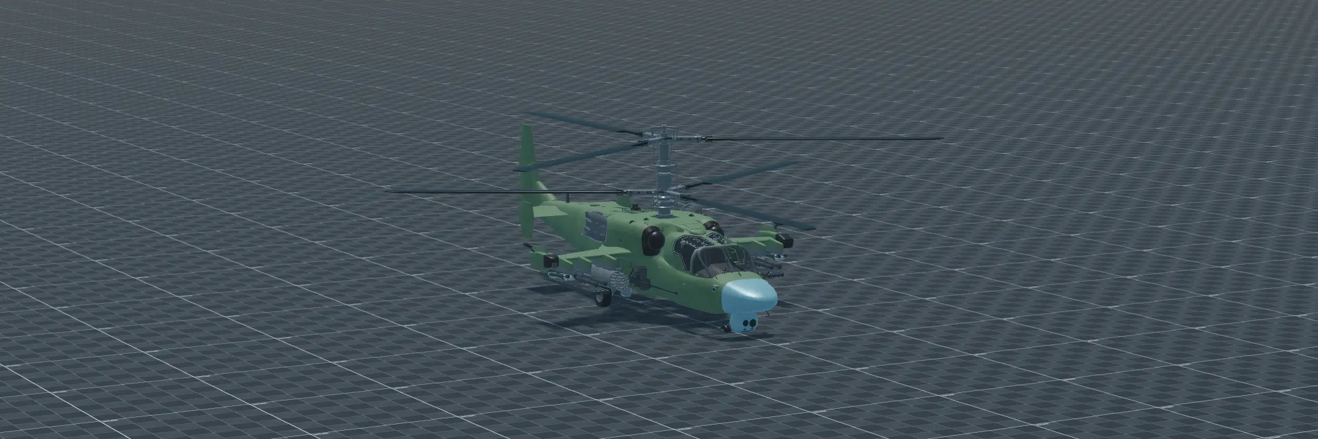 Ka-52M Alligator-M, perspective banner, in Multicrew Tank Combat