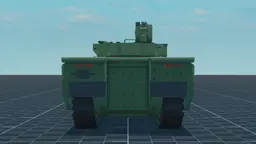 KF41 Lynx, back, in Multicrew Tank Combat