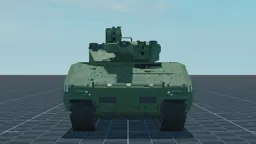 KF41 Lynx, front, in Multicrew Tank Combat