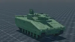 KF41 Lynx, perspective, in Multicrew Tank Combat