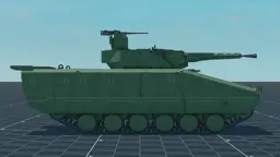 KF41 Lynx, right, in Multicrew Tank Combat