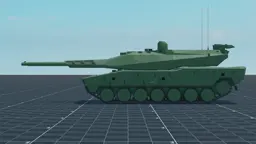 KF51 Panther, left, in Multicrew Tank Combat