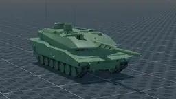 KF51 Panther, perspective, in Multicrew Tank Combat