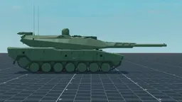 KF51 Panther, right, in Multicrew Tank Combat