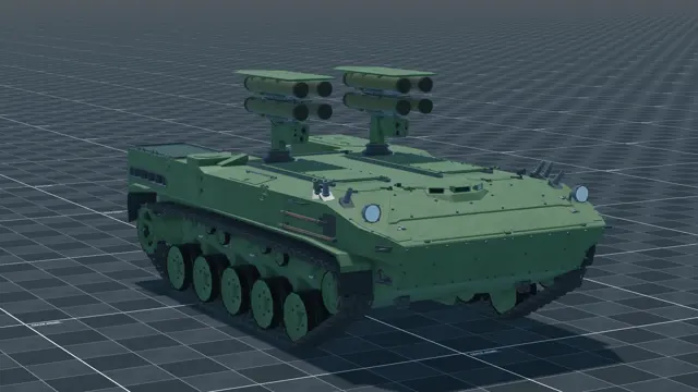 Kornet D BMD-4M, perspective, in Multicrew Tank Combat