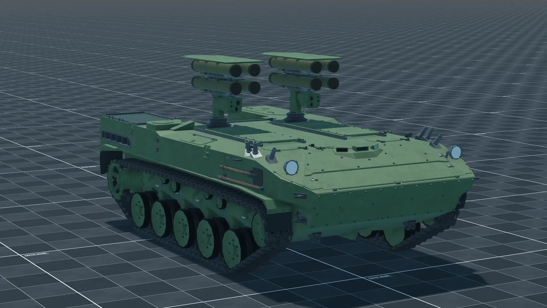 Kornet D BMD-4M, perspective, in Multicrew Tank Combat