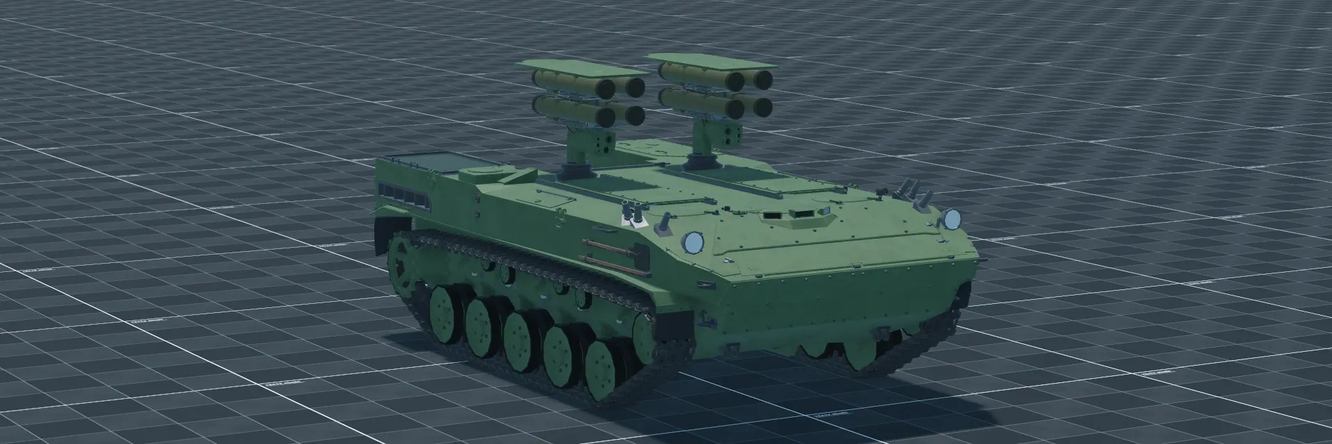 Kornet D BMD-4M, perspective banner, in Multicrew Tank Combat