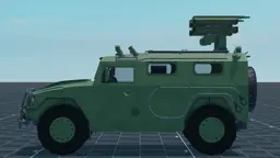 Kornet D GAZ Tigr, left, in Multicrew Tank Combat