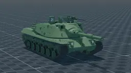 KPz-70, perspective, in Multicrew Tank Combat