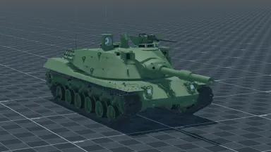 KPz-70, perspective, in Multicrew Tank Combat