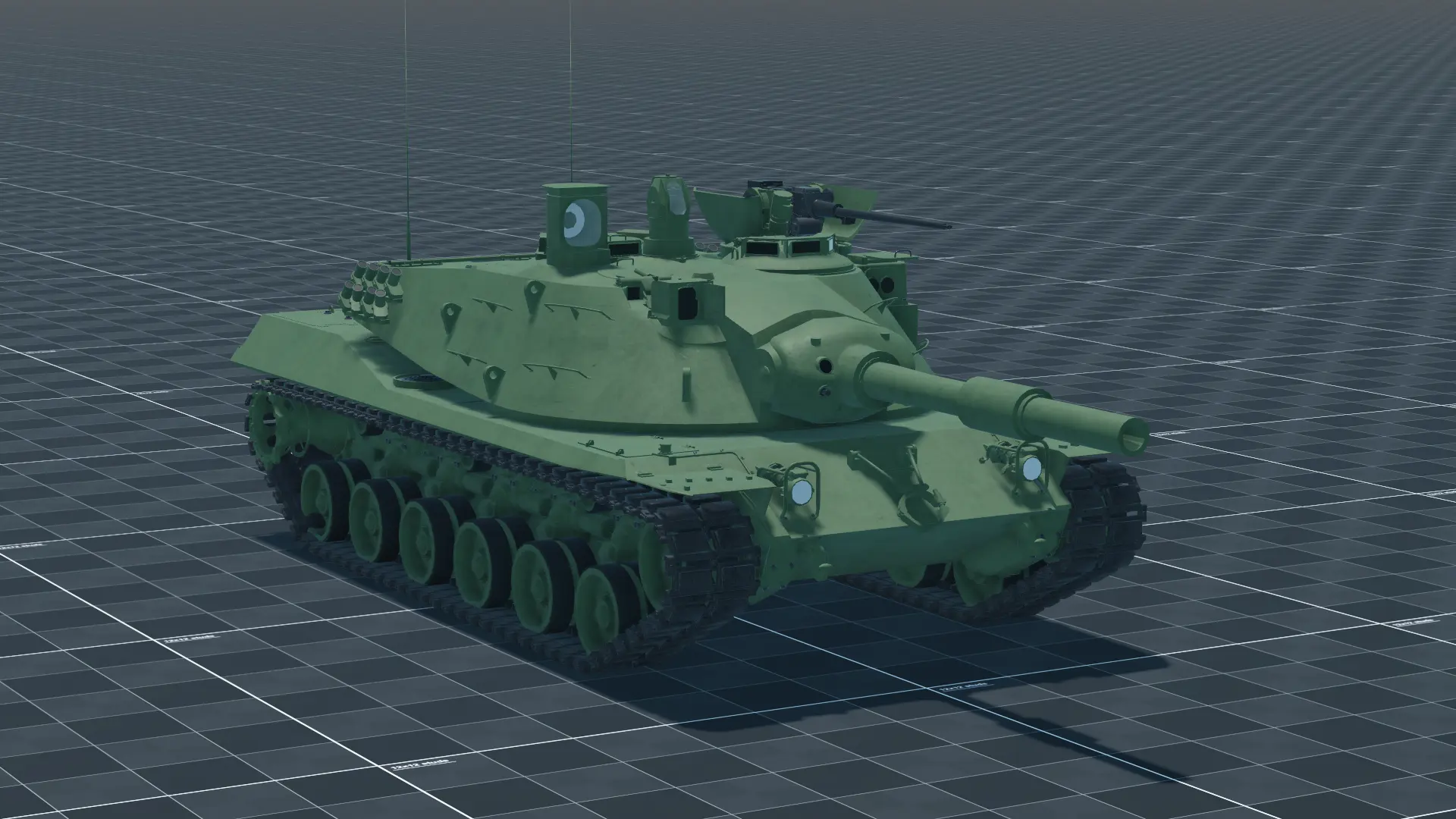 KPz-70, perspective, in Multicrew Tank Combat