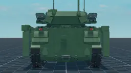 Kurganets-25, back, in Multicrew Tank Combat