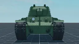 KV-1E, front, in Multicrew Tank Combat