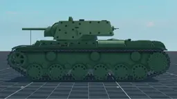 KV-1E, left, in Multicrew Tank Combat
