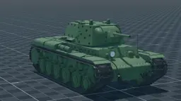 KV-1E, perspective, in Multicrew Tank Combat