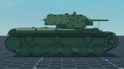 KV-1E, right, in Multicrew Tank Combat