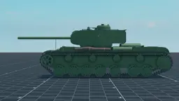 KV-220, left, in Multicrew Tank Combat