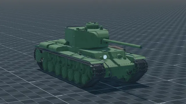 KV-220, perspective, in Multicrew Tank Combat