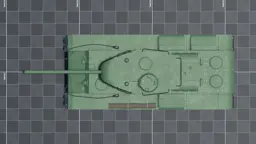 KV-220, top, in Multicrew Tank Combat