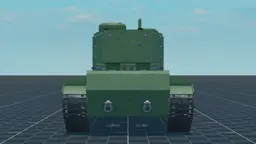 KV-5, back, in Multicrew Tank Combat