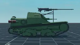 L3/35, right, in Multicrew Tank Combat