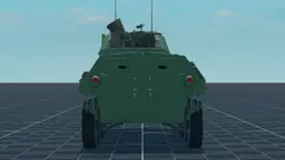 LAV-25, back, in Multicrew Tank Combat
