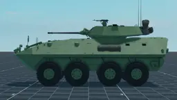 LAV-25, left, in Multicrew Tank Combat