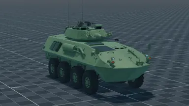 LAV-25, perspective, in Multicrew Tank Combat