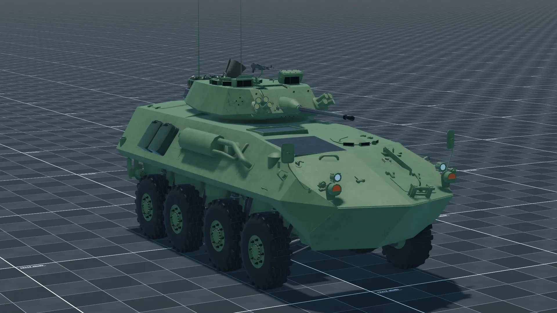 LAV-25, perspective, in Multicrew Tank Combat