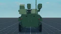 LAV-AD, back, in Multicrew Tank Combat