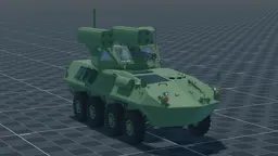 LAV-AD, perspective, in Multicrew Tank Combat