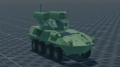 LAV-AD, perspective, in Multicrew Tank Combat