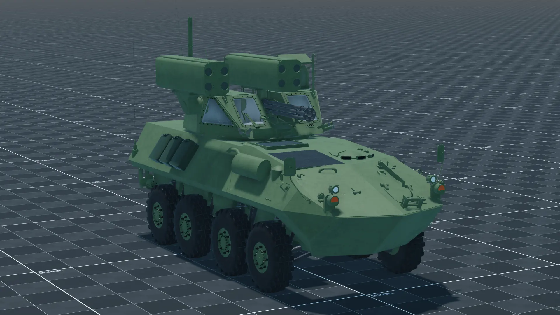 LAV-AD, perspective, in Multicrew Tank Combat