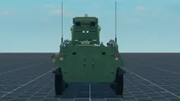 LAV-AT, back, in Multicrew Tank Combat