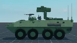 LAV-AT, left, in Multicrew Tank Combat