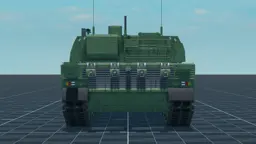 Leclerc S21, back, in Multicrew Tank Combat