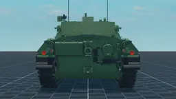 Leopard 1A5, back, in Multicrew Tank Combat