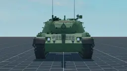 Leopard 1A5, front, in Multicrew Tank Combat