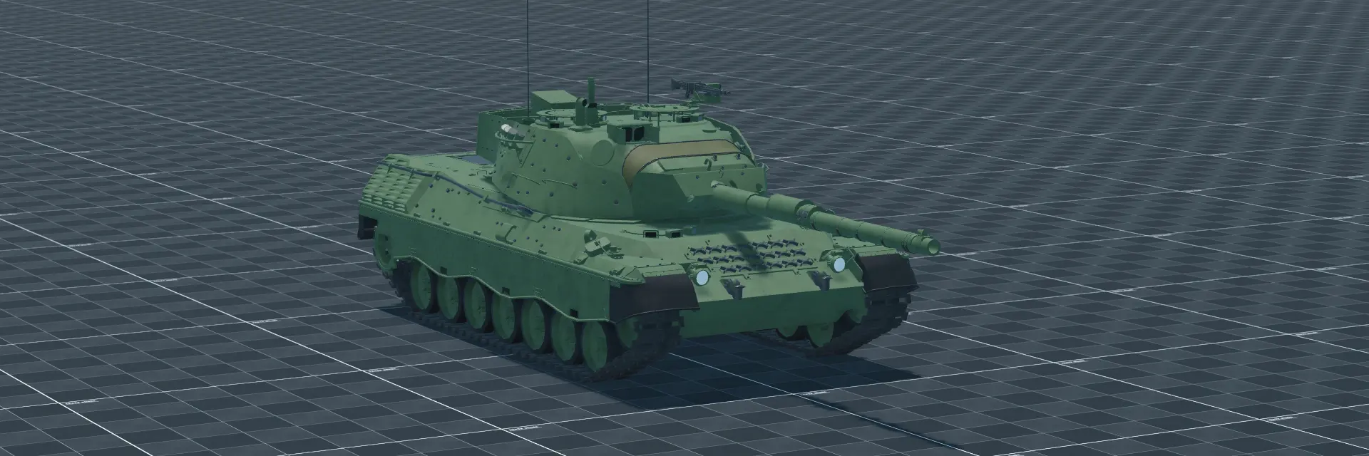 Leopard 1A5, perspective banner, in Multicrew Tank Combat