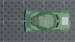 Leopard 1A5, top, in Multicrew Tank Combat