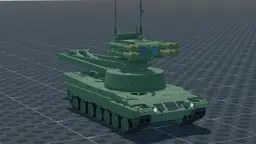 Leopard 2 Giraffe, perspective, in Multicrew Tank Combat