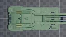 Leopard 2 Giraffe, top, in Multicrew Tank Combat