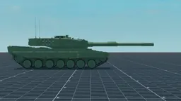 Leopard 2A4 140MM, right, in Multicrew Tank Combat