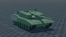 Leopard 2A4 Evolution, perspective, in Multicrew Tank Combat