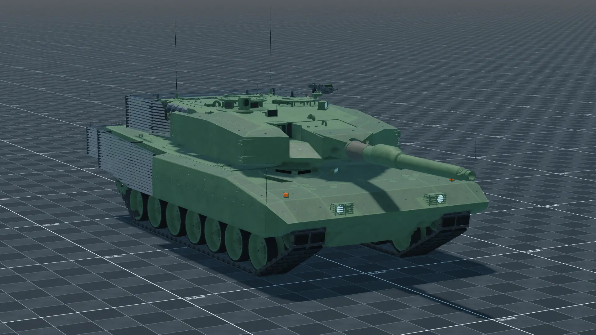 Leopard 2A4 Evolution, perspective, in Multicrew Tank Combat