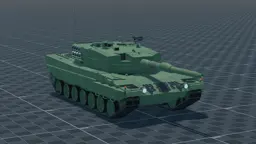 Leopard 2A4, perspective, in Multicrew Tank Combat