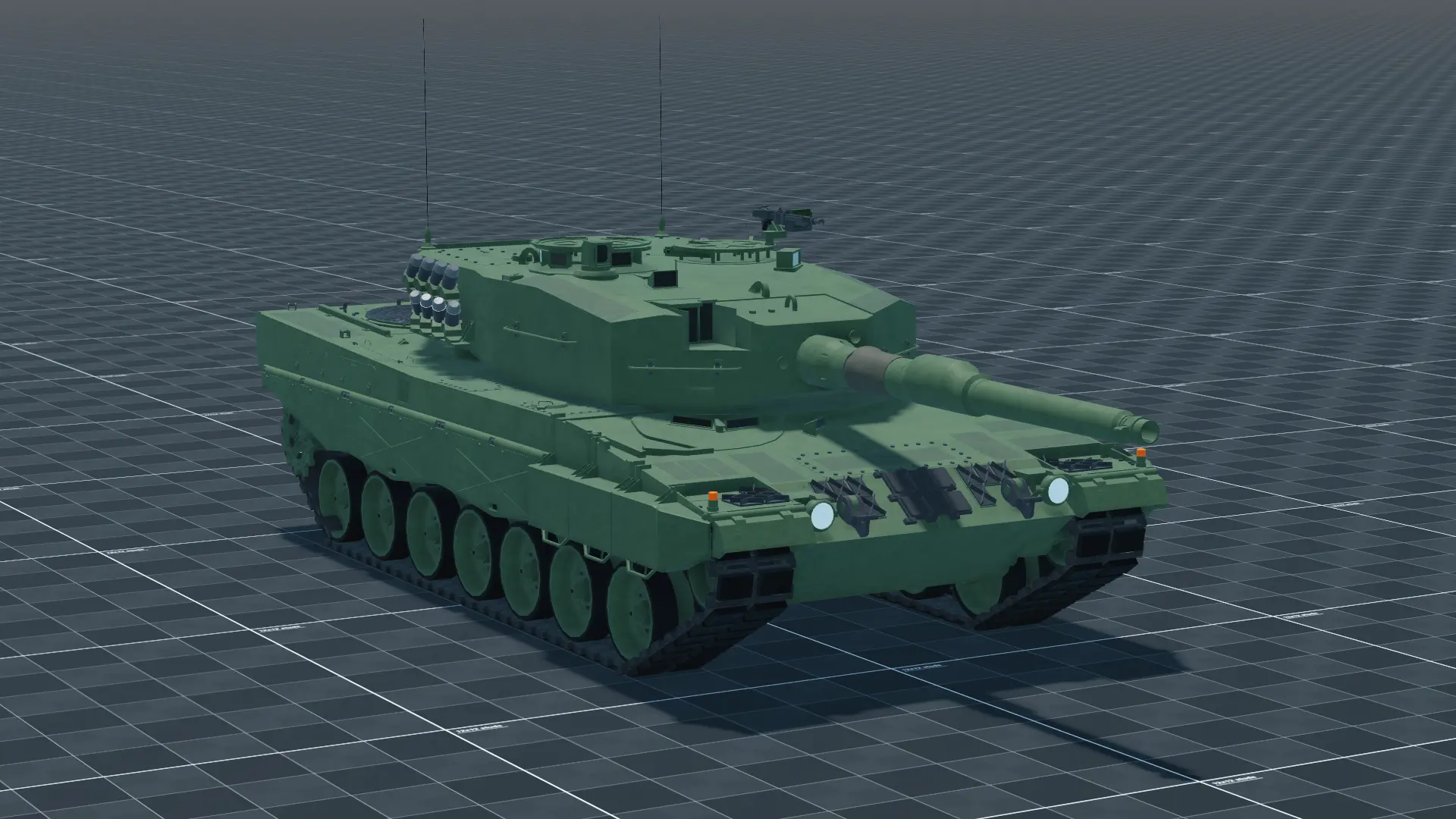 Leopard 2A4, perspective, in Multicrew Tank Combat