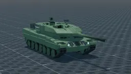 Leopard 2A6, perspective, in Multicrew Tank Combat