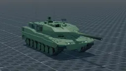 Leopard 2A7V, perspective, in Multicrew Tank Combat